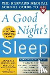 Epstein, Lawrence, Mardon, Steven - The Harvard Medical School Guide to a Good Night's Sleep