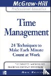 Mancini, Marc - Time Management: 24 Techniques to Make Each Minute Count at Work
