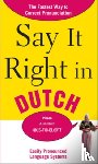 EPLS, NA - Say It Right in Dutch