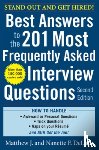 DeLuca, Matthew, DeLuca, Nanette - Best Answers to the 201 Most Frequently Asked Interview Questions, Second Edition