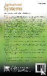  - Agricultural Systems: Agroecology and Rural Innovation for Development