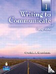 BOARDMAN, CYNTHIA - Writing to Communicate 1