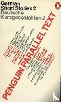  - Parallel Text: German Short Stories