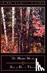 Thoreau, Henry David - The Maine Woods