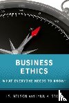 Nelson, J.S. (Professor of Law, A. Stout, Lynn (Distinguished Professor of Corporate & Business Law - Business Ethics