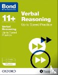 Down, Frances, Primrose, Alison, Bond 11+ - Bond 11+: Verbal Reasoning: Up to Speed Papers (for GL Assessment & other 11 plus exams)