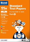 Hughes, Michellejoy, Primrose, Alison, Bond 11+ - Bond 11+: CEM: Standard Test Papers: Ready for the 2025 Cambridge Select Insight exam