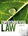 Bell, Stuart (Professor of Law, McGillivray, Donald (Professor of Environmental Law, Pedersen, Ole (Professor of Environmental Law, Lees, Emma (Professor of Transnational Governance - Environmental Law