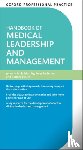  - Oxford Professional Practice: Handbook of Medical Leadership and Management