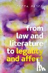 Olson, Greta (Professor of English and American Literary and Cultural Studies - From Law and Literature to Legality and Affect