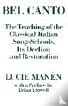 Manen, Lucie - Bel Canto