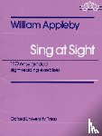 Appleby, William - Sing at Sight