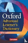 - Oxford Advanced Learners Dictionary 10 German Exam Hardback (De/at)