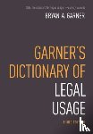 Garner, Bryan ( - Garner's Dictionary of Legal Usage