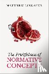 Lindauer, Matthew (Assistant Professor of Philosophy - The Fruitfulness of Normative Concepts