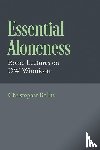 Bollas, Christopher (Psychoanalyst and Fellow of The British Psychoanalytic Society - Essential Aloneness