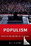 Kenny, Paul D. (Professor of Political Science - Populism