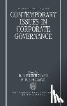  - Contemporary Issues in Corporate Governance