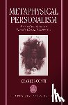 Conti, Charles (Lecturer in Philosophy - Metaphysical Personalism