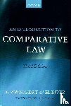 Zweigert, Konrad (Late Director, Kotz, Hein (Director - An Introduction to Comparative Law