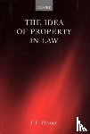 Penner, James (Professor of Property Law - The Idea of Property in Law