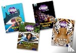 Pimm, Janice, Powell, Jillian, Scott, Kate - Project X CODE Extra: Green Book Band, Oxford Level 5: Jungle Trail and Shark Dive, Mixed Pack of 4