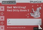 Miskin, Ruth - Read Write Inc. Phonics: Get Writing! Red Ditty Book 2 Pack of 10