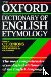  - The Oxford Dictionary of English Etymology
