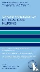 Creed, Fiona (Senior Lecturer, Hargreaves, Jessica (Senior Lecturer - Oxford Handbook of Critical Care Nursing