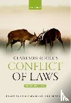 Hill, Jonathan (, Professor of Law, University of Bristol), Ni Shuilleabhain, Maire (, Lecturer in Law, University College Dublin) - Clarkson & Hill's Conflict of Laws