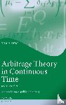 Bjork, Tomas (Professor of Mathematical Finance - Arbitrage Theory in Continuous Time