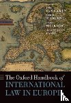 Van Aaken, Anne - The Oxford Handbook of International Law in Europe