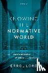Lord, Errol (Professor of Philosophy - Knowing the Normative World