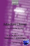  - Adjective Classes - A Cross-linguistic Typology
