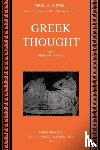 Gill, Christopher (University of Exeter) - Greek Thought