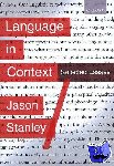 Stanley, Jason (Rutgers University, New Jersey) - Language in Context