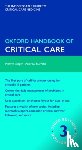 Singer, Mervyn (Bloomsbury Centre of Intensive Care Medicine, Webb, Andrew ( - Oxford Handbook of Critical Care