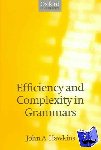 Hawkins, John A. (University of Southern California, Los Angeles) - Efficiency and Complexity in Grammars