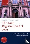 Abbey, Robert M. (Solicitor, Richards, Mark B (Solicitor - Blackstone's Guide to the Land Registration Act 2002