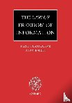 Macdonald, John (Barrister, Braham, Colin - The Law of Freedom of Information: First Cumulative Supplement