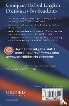 Oxford Languages - Compact Oxford English Dictionary for University and College Students