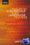  - Linguistic Universals and Language Change