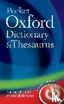 Oxford Languages - Pocket Oxford Dictionary and Thesaurus