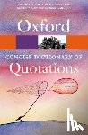  - Concise Oxford Dictionary of Quotations