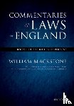 William Blackstone, David (University of Adelaide) Lemmings - The Oxford Edition of Blackstone's: Commentaries on the Laws of England