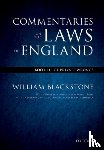 Blackstone, William - The Oxford Edition of Blackstone's: Commentaries on the Laws of England