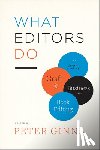  - What Editors Do
