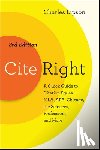 Lipson, Charles - Cite Right, Third Edition