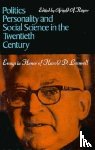  - Politics, Personality, and Social Science in the Twentieth Century