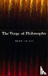 Sallis, John - The Verge of Philosophy